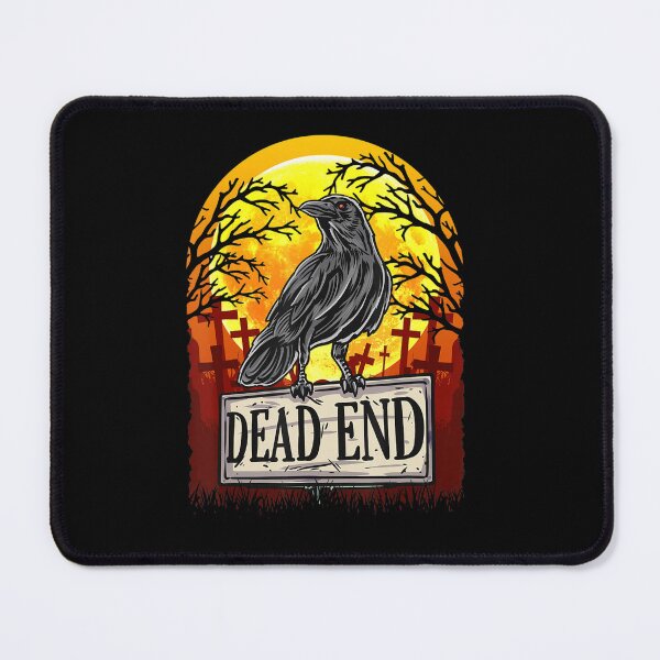 Item preview, Dead End Goth Crow Graveyard Spooky Gothic Cemetary Death designed and sold by edensmr.