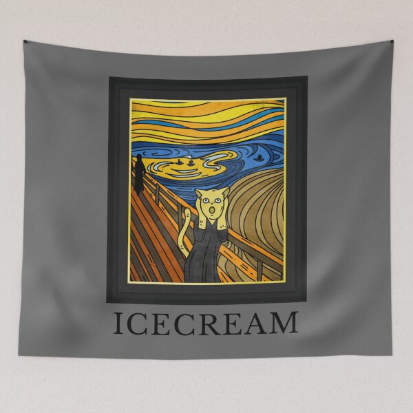 Item preview, Art Parody - Ice Cream Classic designed and sold by Ronaldbak.