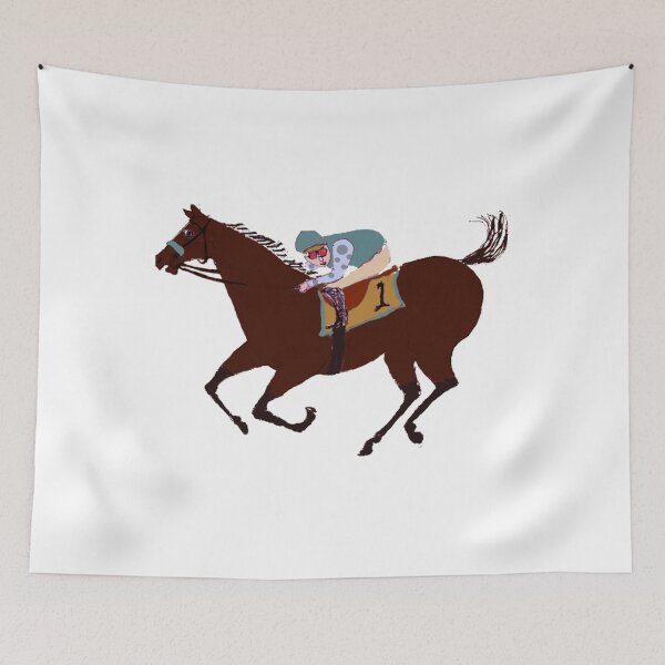 Item preview, The Racehorse - Horse Racing Apparel _amp_ Gifts   designed and sold by Tallybuhalo.