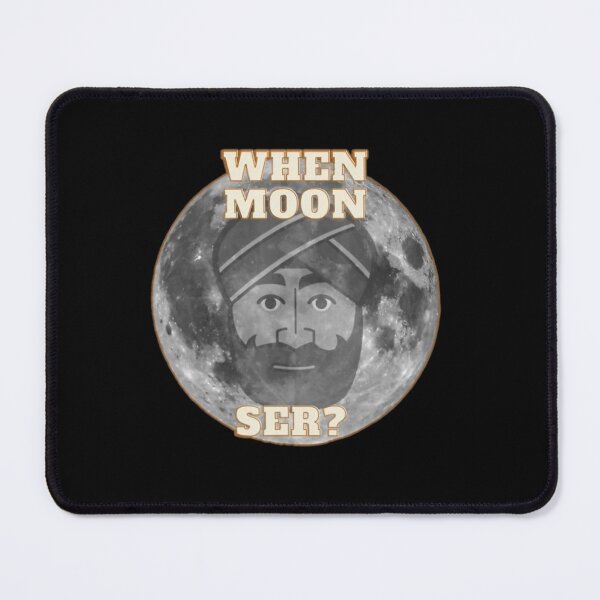 Item preview, When Moon Ser Funny Cryptocurrency DeFi Blockchain designed and sold by edensmr.