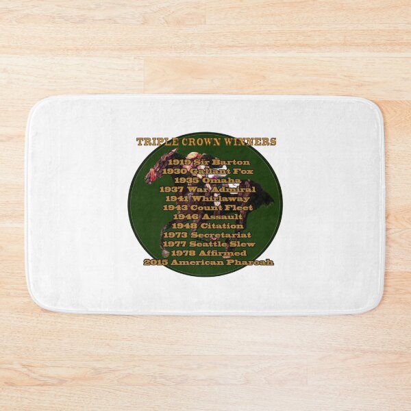 Item preview, Horse Racing Triple Crown Winners   designed and sold by Tallybuhalo.