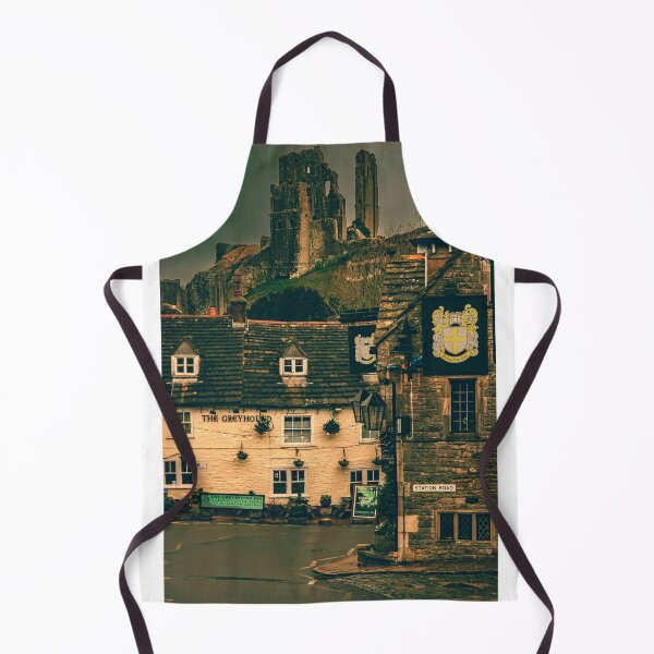 Item preview, Corfe Castle with Village Pub designed and sold by Nigel Finn.