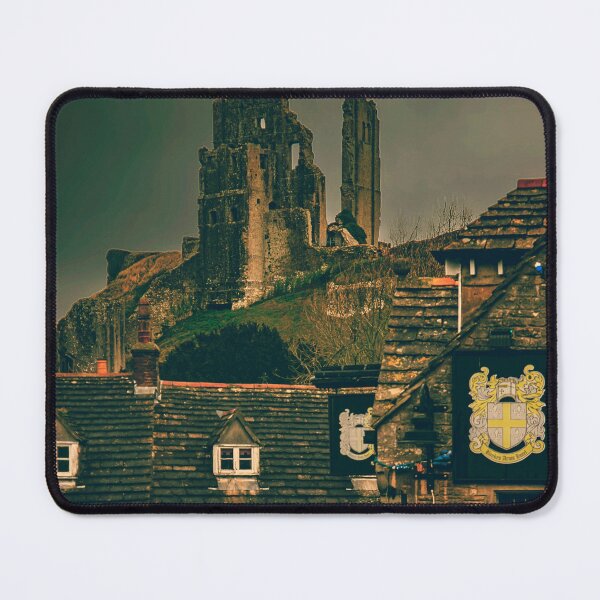 Item preview, Corfe Castle with Village Pub designed and sold by Nigel Finn.