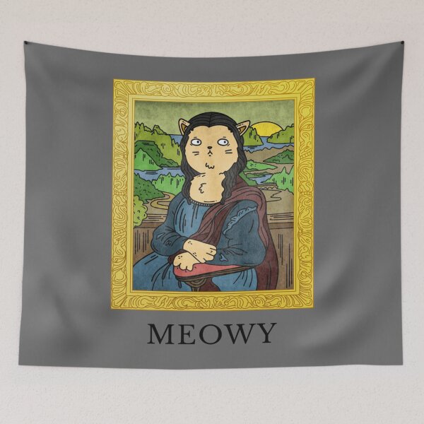 Item preview, Art Parody - Meowy art Classic designed and sold by Ronaldbak.