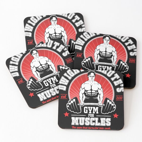 Item preview, Dwight Schrute's Gym For Muscles designed and sold by jimelzxsnavely.
