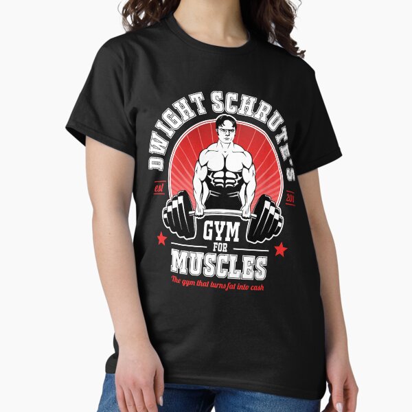 Item preview, Dwight Schrute's Gym For Muscles designed and sold by jimelzxsnavely.