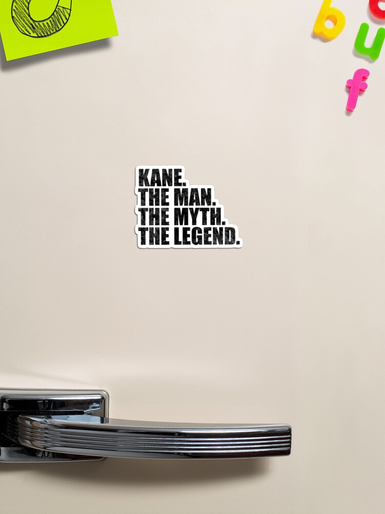 Kane The Man The Myth Legend T-Shirt Vintage Tee Kane The Man The Myth Legend T-Shirt Vintage Tee
