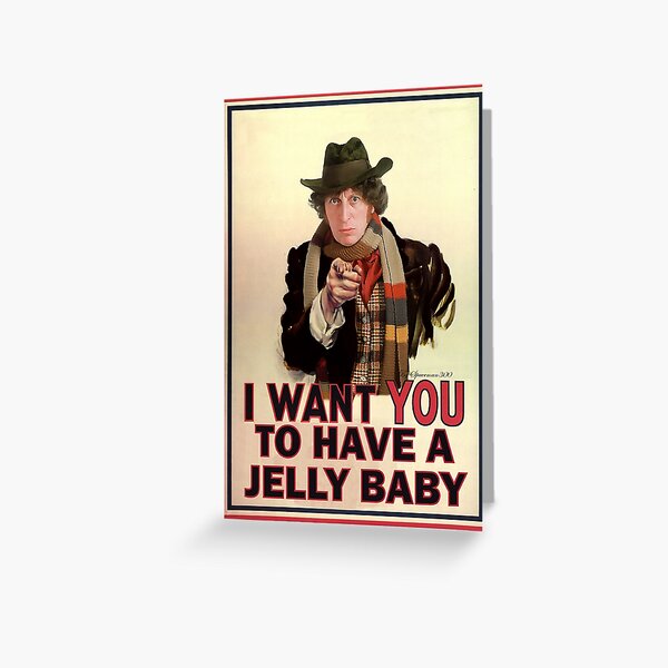 Item preview, I want you to have a jelly baby designed and sold by Back In My Day.