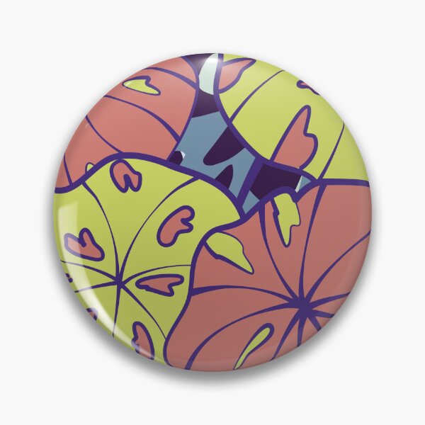 Item preview, Orange Philodendron Tropical Leaves Pattern designed and sold by GraphicsClub.