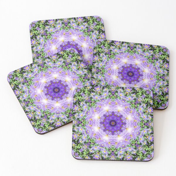 Item preview, Purple Flowers Mandala designed and sold by webgrrl.