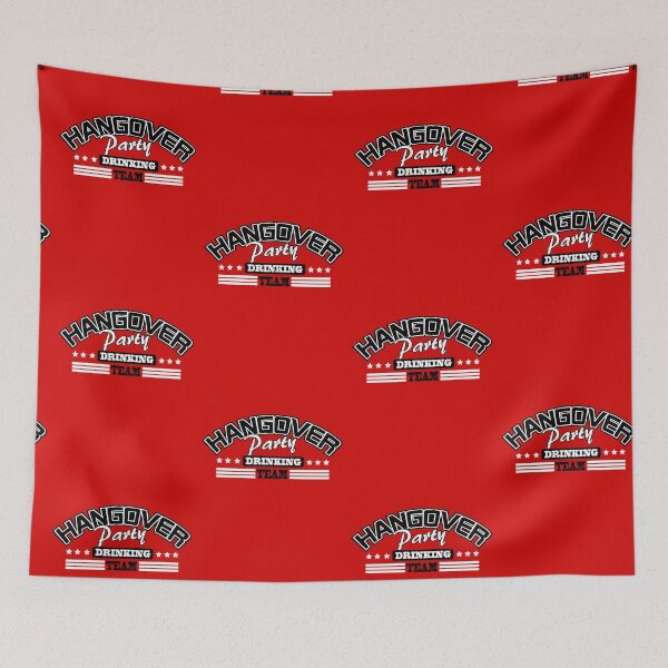 Item preview, Hangover Party Drinking Team designed and sold by nektarinchen.
