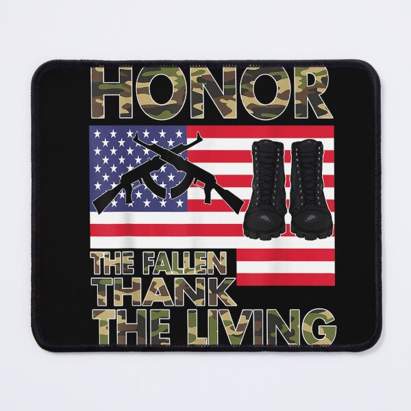 Item preview, Honor The Fallen Thank The Living Memorial Day Decorations T-Shirt designed and sold by DaunJarvia.