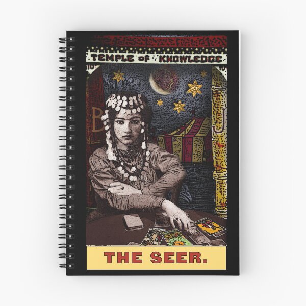 Item preview, The Seer: from the Tarot of the Zirkus Mägi designed and sold by DuckSoupDotMe.