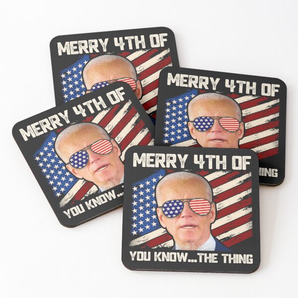 Item preview, Merry 4th of You know ... The Thing Funny Joe Biden Confused Happy Fourth of July Gift  designed and sold by alenaz.