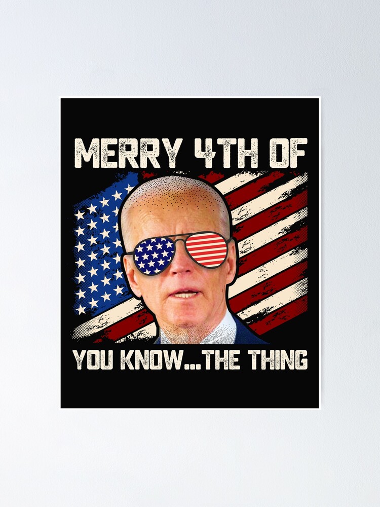  Funny Biden Confused Merry Happy 4th of You KnowThe Thing  T-Shirt : Clothing, Shoes & Jewelry