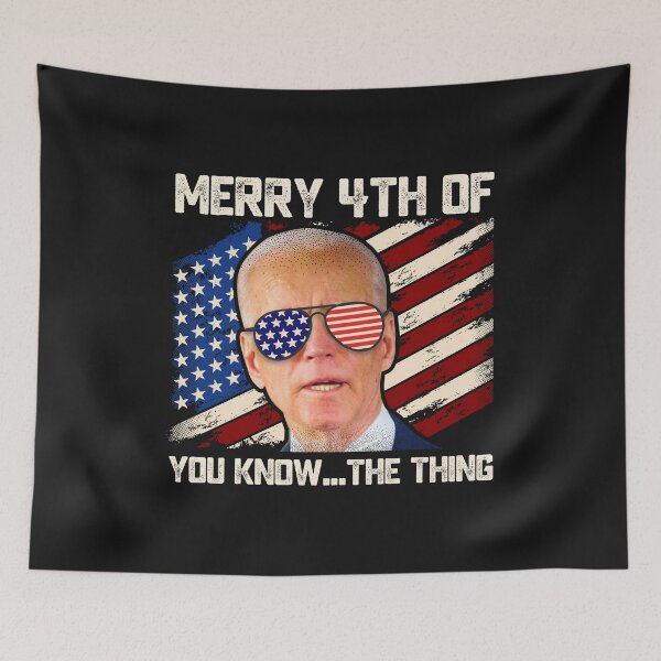 Item preview, Merry 4th of You know ... The Thing Funny Joe Biden Confused Happy Fourth of July Gift  designed and sold by alenaz.