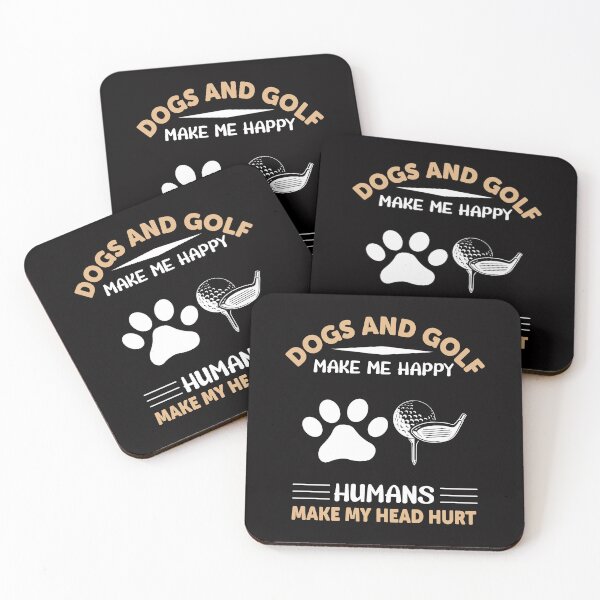 Item preview, Dogs And Golf Makes Me Happy  designed and sold by deepan chandrasekaran.