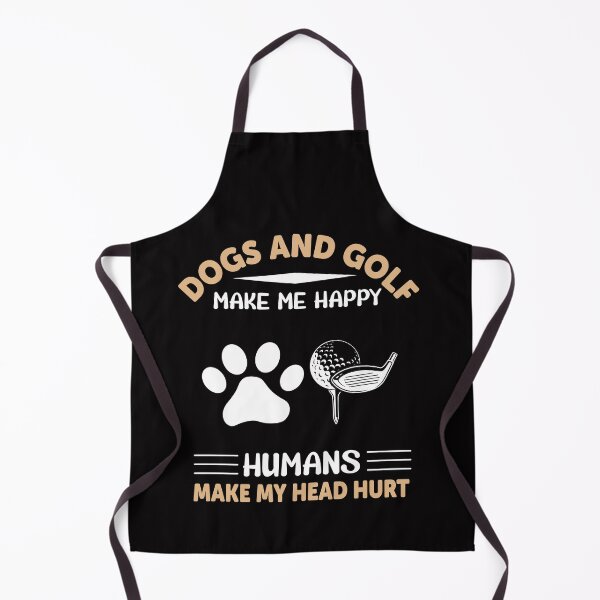 Item preview, Dogs And Golf Makes Me Happy designed and sold by deepan chandrasekaran.
