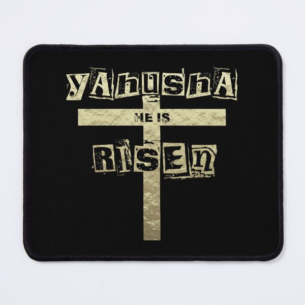 Item preview, Yahusha (Jesus) - He is Risen - Christian Quote designed and sold by Chez-Creations.