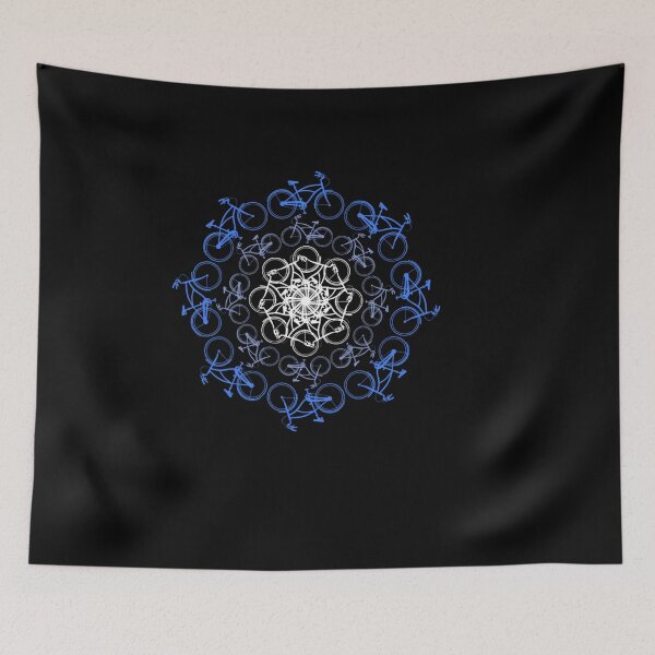 Item preview, BICYCLE CYCLE OF LIFE CIRCLE BIKE SILHOUETTE FUNNY CYCLING designed and sold by sobriowslen.