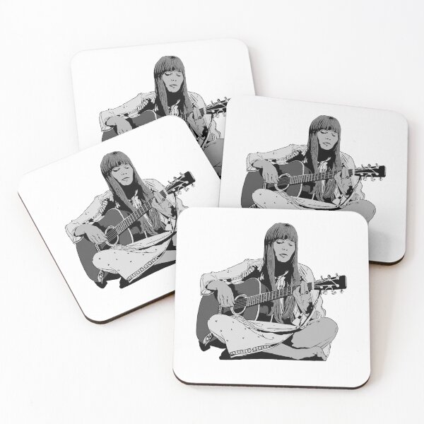 Item preview, Convince Catchy Lyrics With Emotion Humor Joni Mitchell - Shaded Cute Fan designed and sold by CaulLessardra.