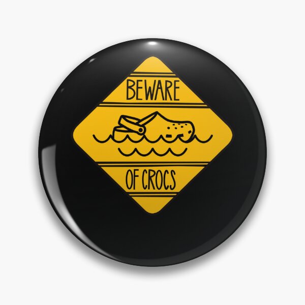 Item preview, Beware of crocs  designed and sold by CrazyDogTees.
