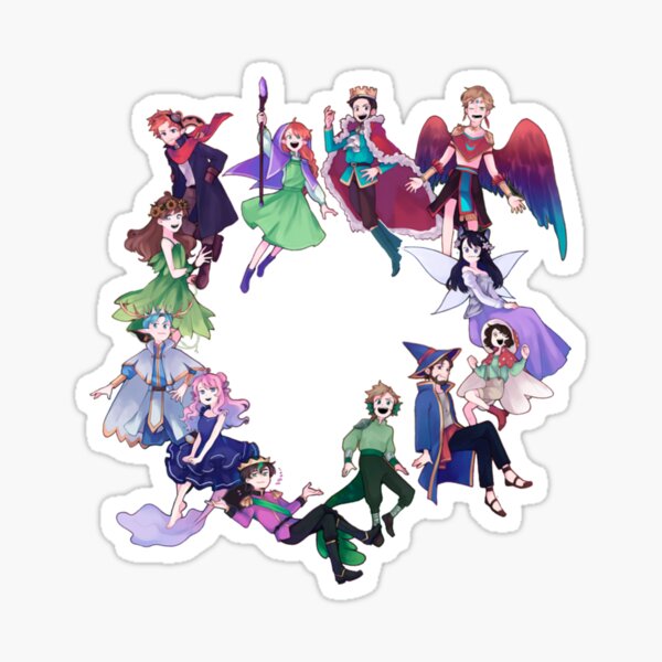 Dream SMP - Sapnap fan art Sticker for Sale by FunnehGacha