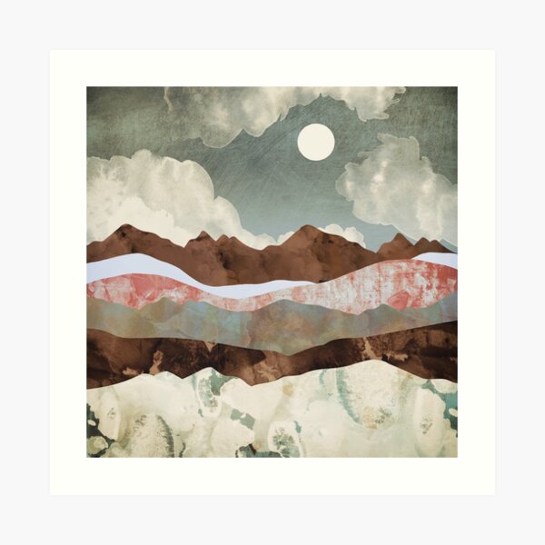 Cloudy Night Art Print