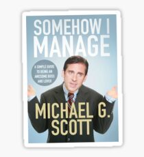 michael scott Sticker