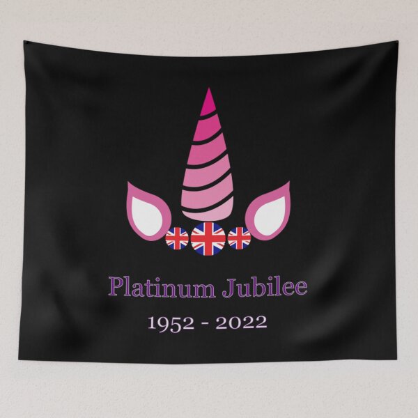Item preview, Queens Jubilee 2022 Unicorn Flag UK designed and sold by JamauDS.
