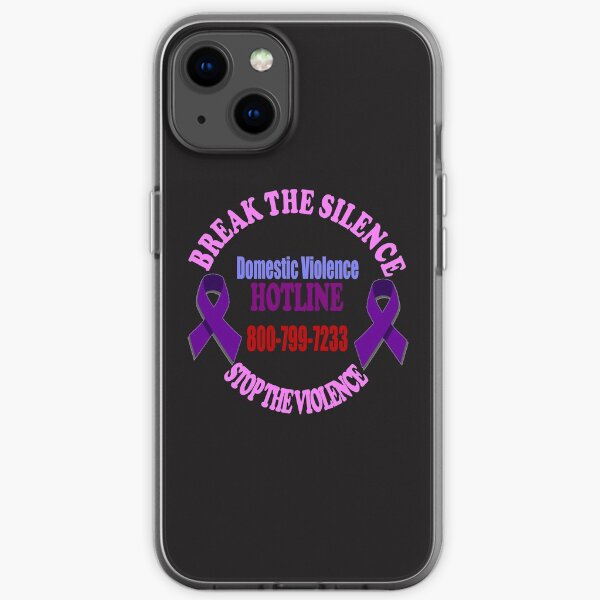 Domestic Violence - Break the Silence iPhone Soft Case