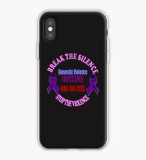 Domestic Violence - Break the Silence iPhone Case