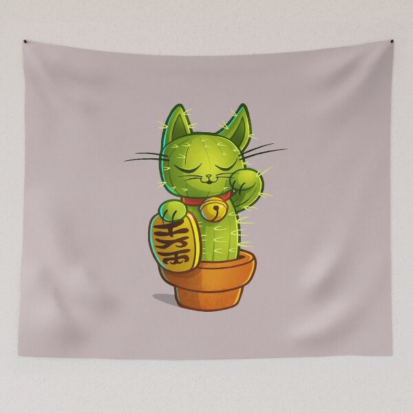 Item preview, Lucky Cat-tus designed and sold by RemcoBakker.