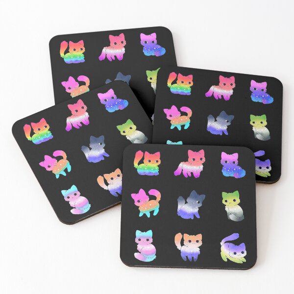 Item preview, Pride Kawaii Cats designed and sold by CustomAssist.