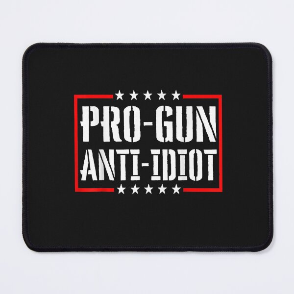 Item preview, Pro Gun Anti Idiot T-Shirt designed and sold by Knight-Saverin.