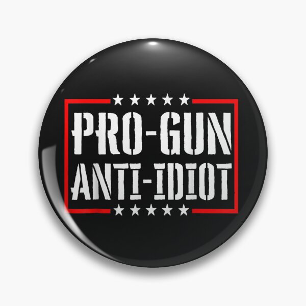 Artikelvorschau, Pro Gun Anti Idiot T-Shirt entworfen und verkauft von Knight-Saverin.
