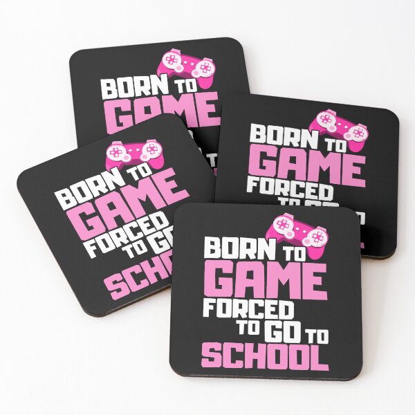 Item preview, Born To Game Forced To Go To School designed and sold by FNStuff.