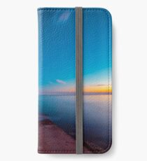 Sunset at the sea, Trieste iPhone Wallet/Case/Skin