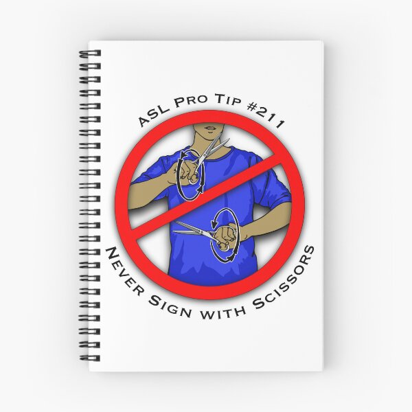 Item preview, Never Sign with Scissors designed and sold by CarynKeller.