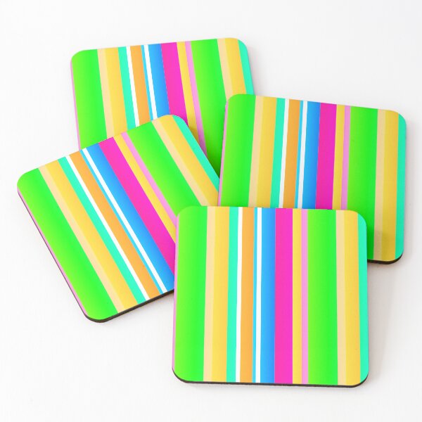 Item preview, Contrast stripes | contrast colorful vertical striped designed and sold by lausn.