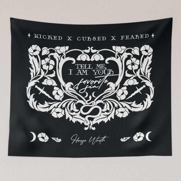 Item preview, Wicked Cursed Feared Kingdom of the Cursed designed and sold by Folktalesblend.