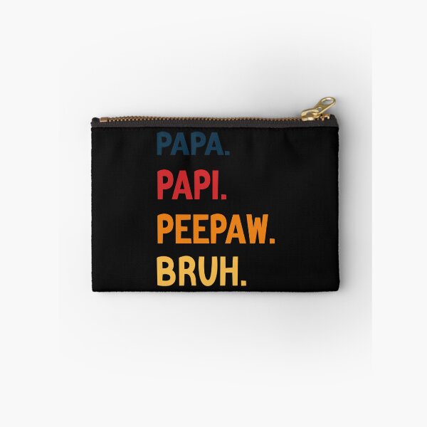 Item preview, Papa Papi Peepaw Bruh Funny Father designed and sold by medbdj.