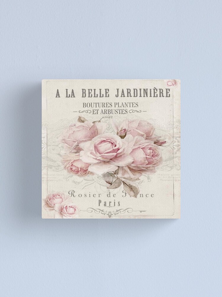 Alternate view of french shabby chic Canvas Print
