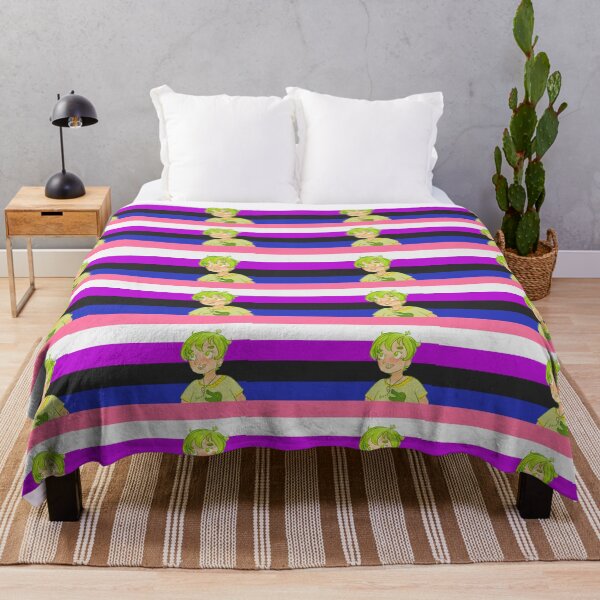Item preview, VOCALOID Gachapoid Genderfluid Flag designed and sold by Holli Anderson.