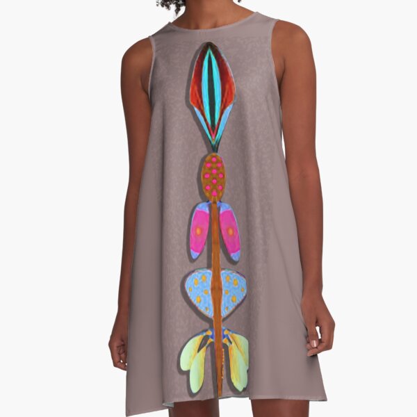 TALKING STICK A-Line Dress