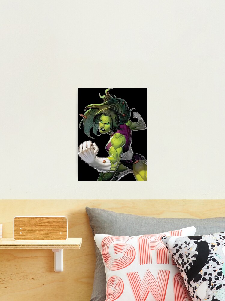 She-Hulk Sexy Girl Art Board Print for Sale by DonnellHoux