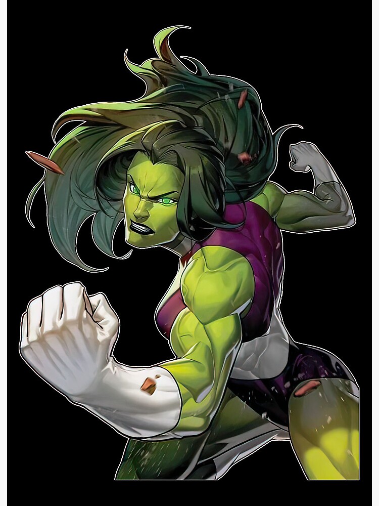 She-Hulk Sexy Girl Art Board Print for Sale by DonnellHoux