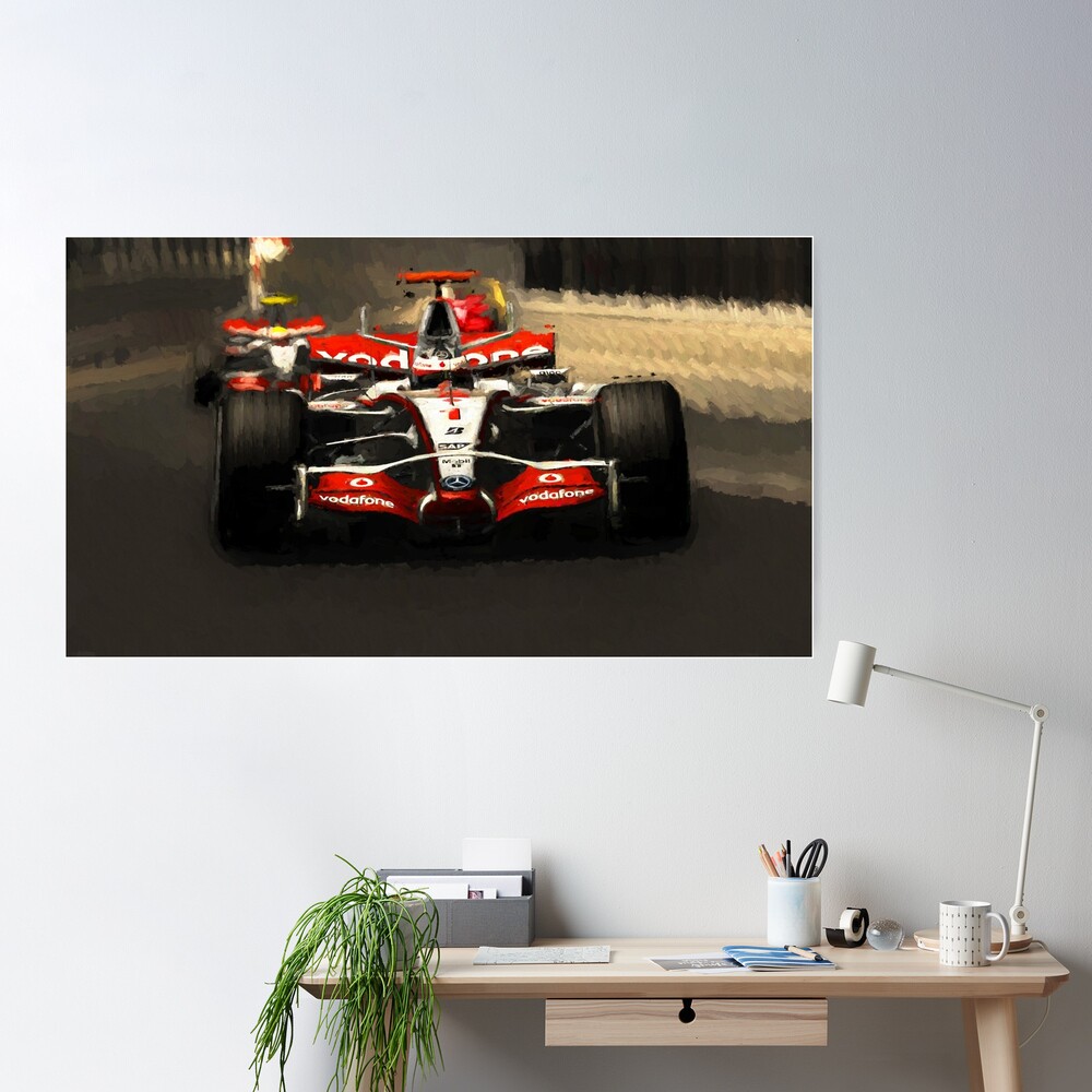 Monaco '14 Fernando Alonso Poster