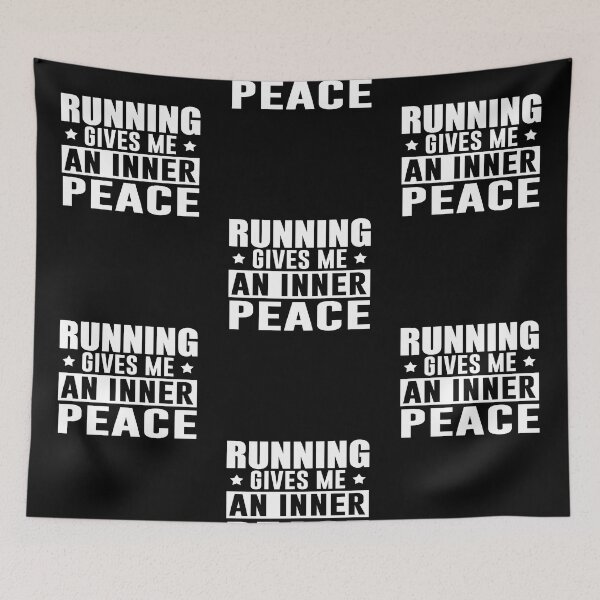 Item preview, Running Gives Me An Inner Peace designed and sold by GoldenBuffalo79.