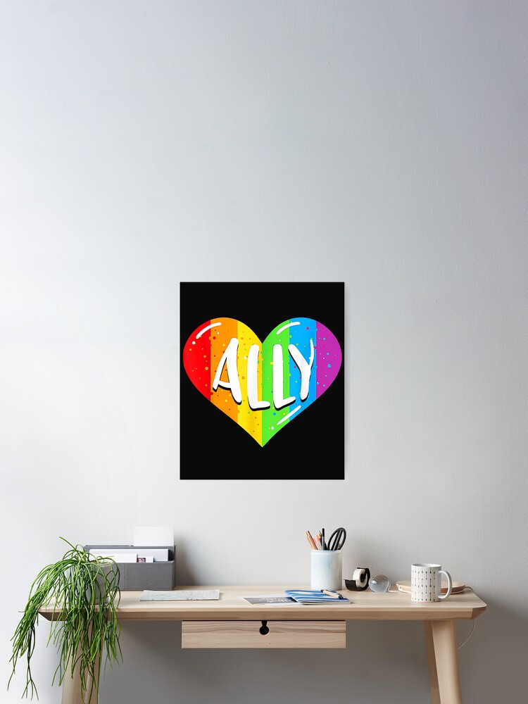 LGBTQ Ally T-Shirt For Gay Pride Men Women Children LGBTQ Ally T-Shirt For Gay Pride Men Women Children